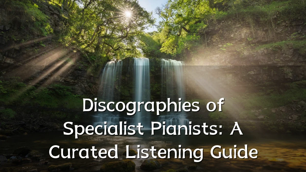 Discographies of Specialist Pianists: A Curated Listening Guide