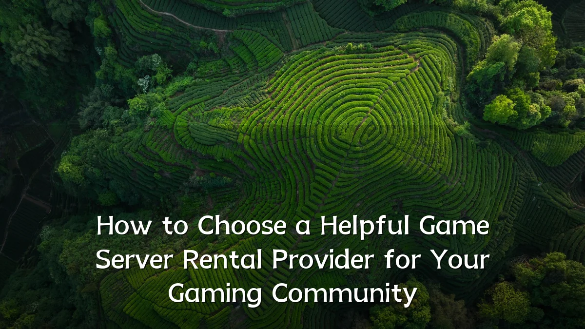 How to Choose a Helpful Game Server Rental Provider for Your Gaming Community