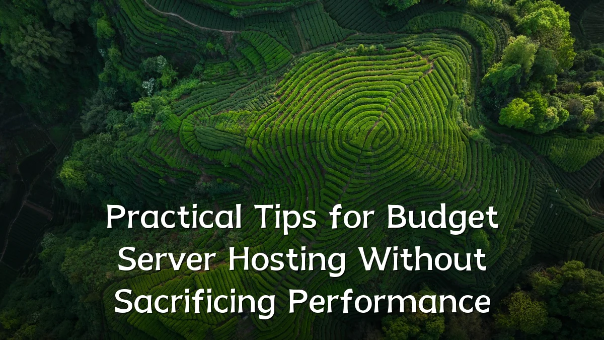 Practical Tips for Budget Server Hosting Without Sacrificing Performance