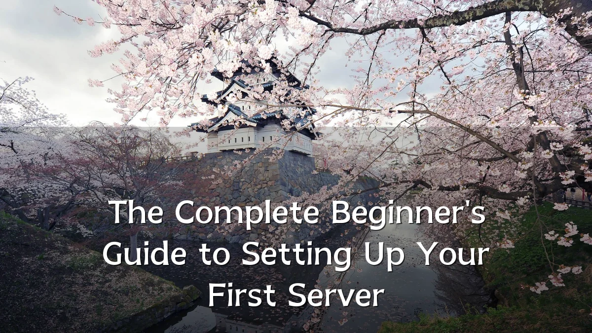 The Complete Beginner's Guide to Setting Up Your First Server