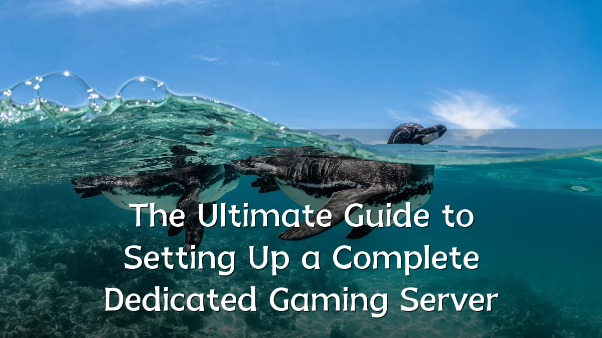The Ultimate Guide to Setting Up a Complete Dedicated Gaming Server