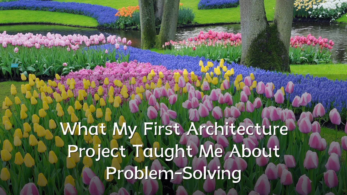 What My First Architecture Project Taught Me About Problem-Solving