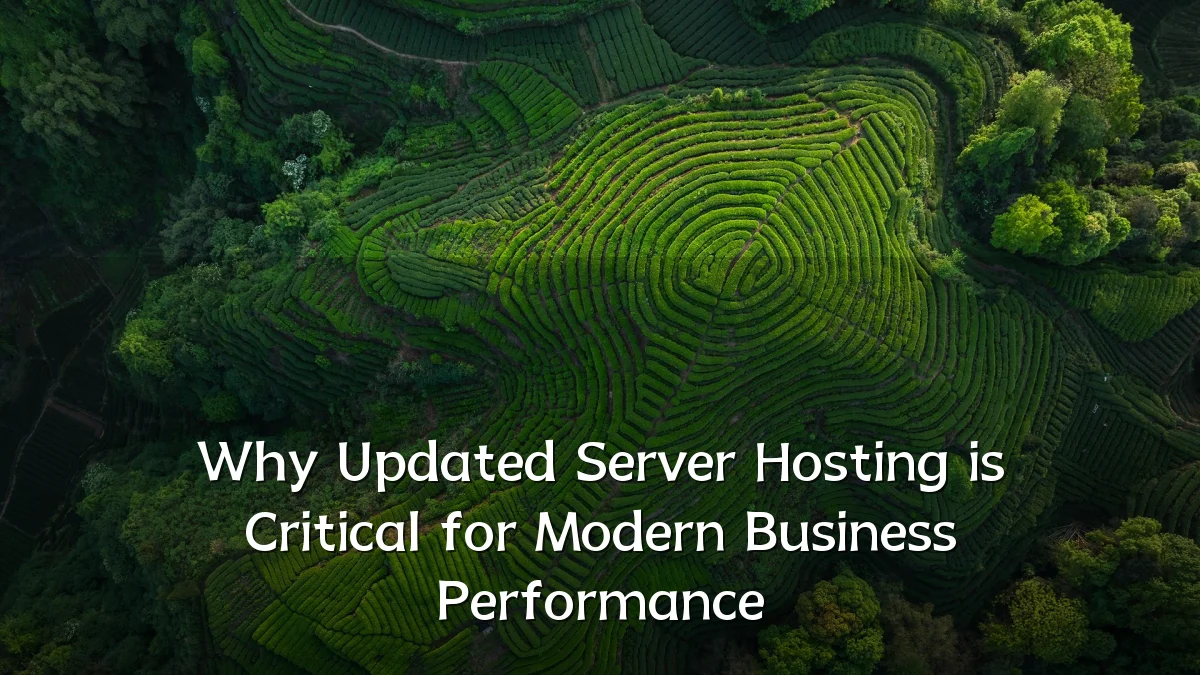 Why Updated Server Hosting is Critical for Modern Business Performance