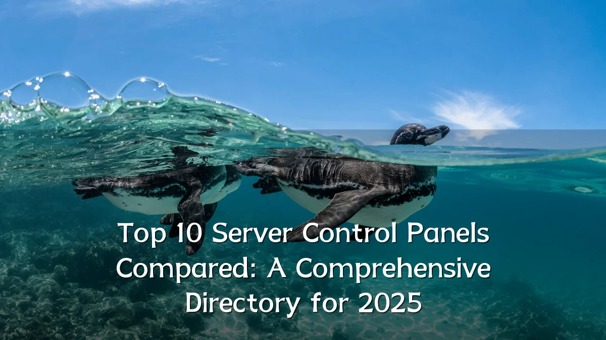 Top 10 Server Control Panels Compared: A Comprehensive Directory for 2025