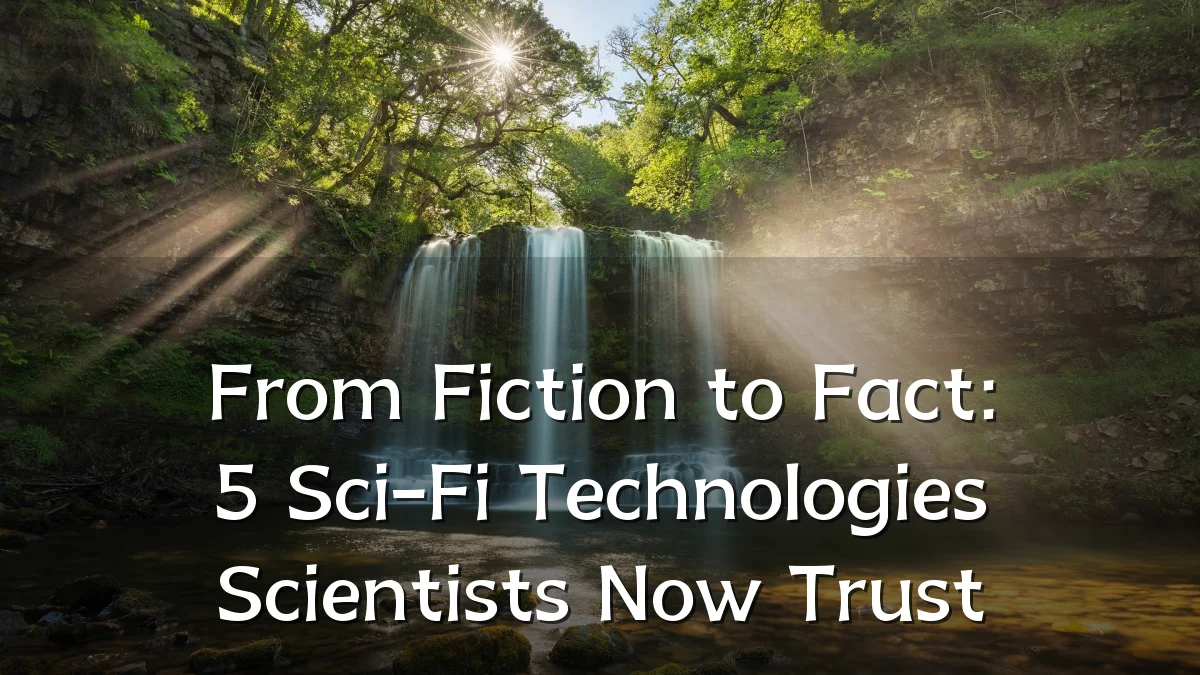 From Fiction to Fact: 5 Sci-Fi Technologies Scientists Now Trust