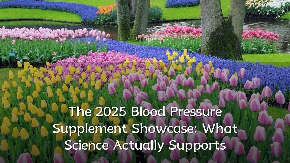 The 2025 Blood Pressure Supplement Showcase: What Science Actually Supports